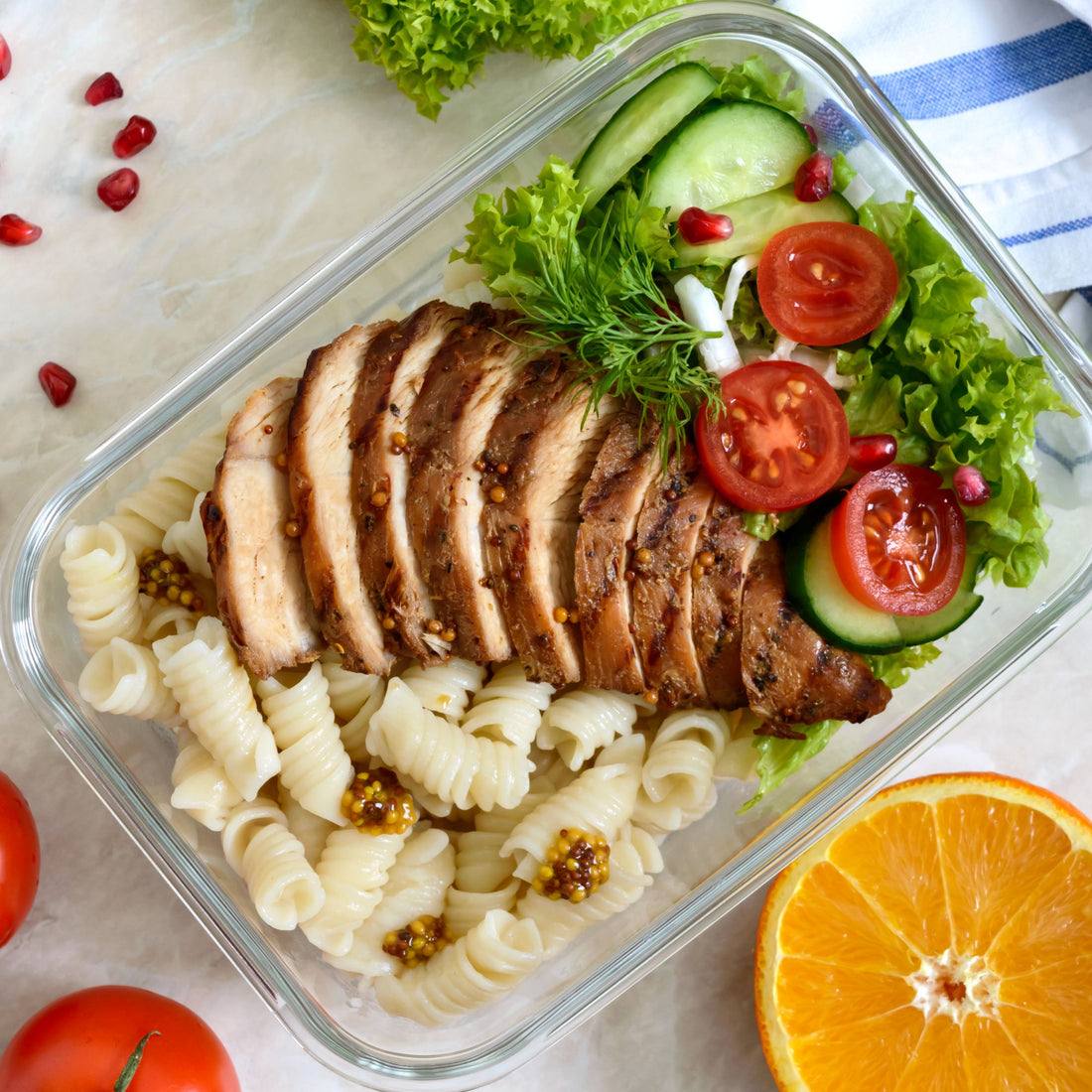 Glass Food Storage Containers (3‑Pack)